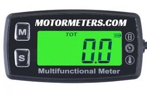 Motormeters motormeters® mini deluxe digital waterproof back-light hour meter