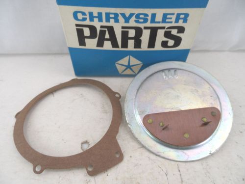 Nos 2 speed wiper motor switch plate &amp; gasket 1967 a &amp; b body 67 dodge plymouth