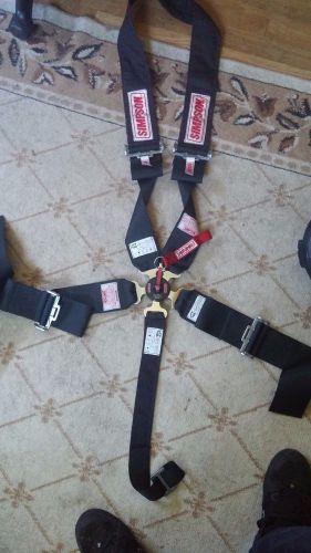 Simpson 5 point cam lock wrap around belts sfi 16.1
