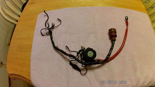 1975-1978 70,75 hp johnson wire harness with starter relay