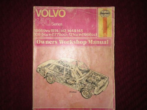 Haynes - volvo 140 series 1966-1974 owners workshop manual