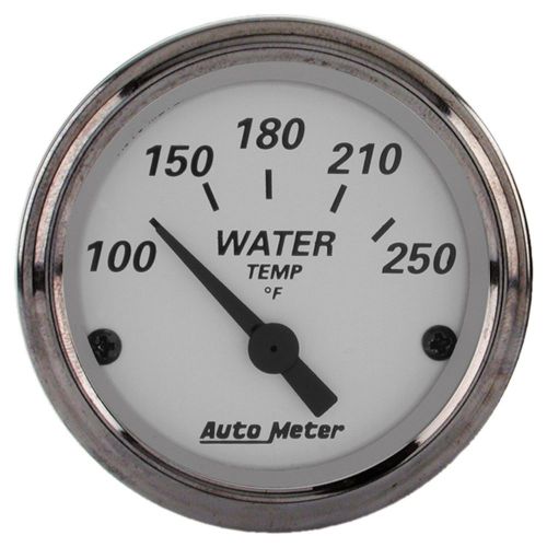 Autometer 1938 american platinum electric water temperature gauge