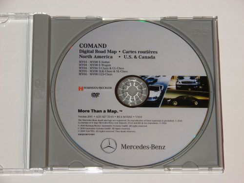04 05 2006 mercedes benz e320 e500 e350 e55 amg navigation map disc cd dvd 0262