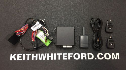 15 thru 17 f-150 ford oem long range remote start &amp; security system kit