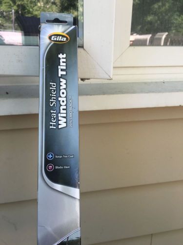 Gila heat shield plus 20% limo black automotive window tint