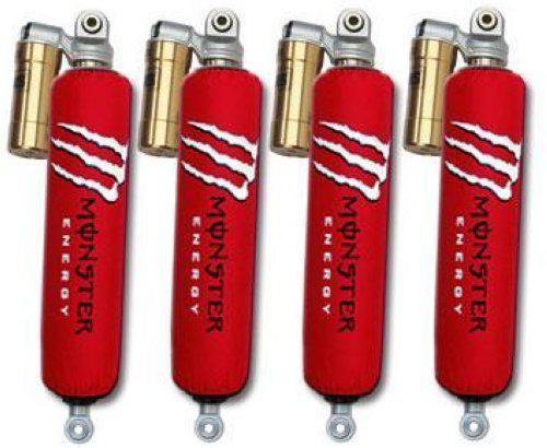Red shock covers honda foreman rincon rubicon (set 4)