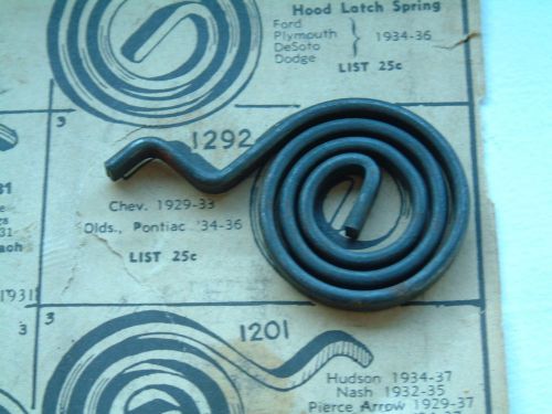 Door spring buick chevrolet olds pontiac 1929 1930 1931 1932 1933 1934 1292 942c