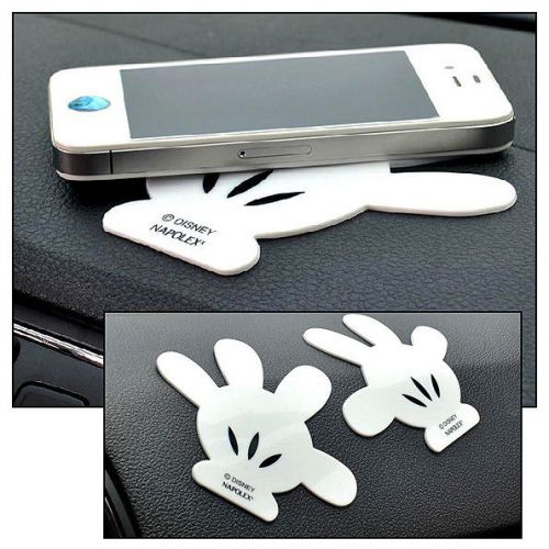 Non-slip anti-slip silicone mat pad for dashboard car smartphone / mickey mouse