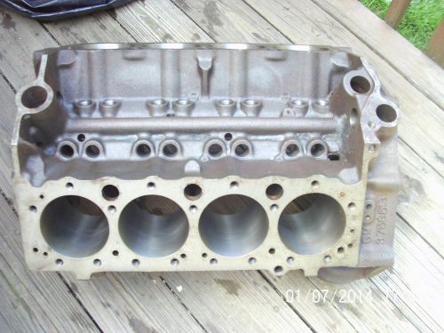 Chevy vintage 283 v8 block machined .030&#034; over new cam brgs 3756519 date e2860