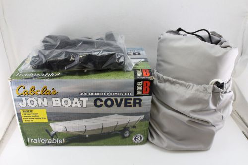 Cabela's jon boat cover model b 14ft trailerable
