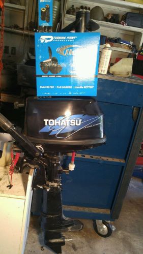 Tohatsu 6hp 4 stroke outboard motor