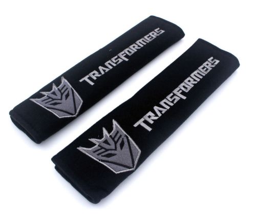 2 pcs transformer decepticons seat belt cover shoulder pad thickened cushion