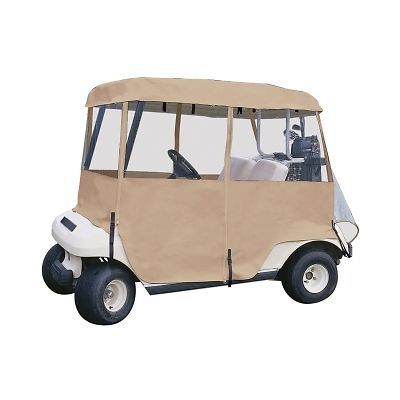Classic accessories 72472 deluxe 4-sided golf cart enclosure- 4 person carts