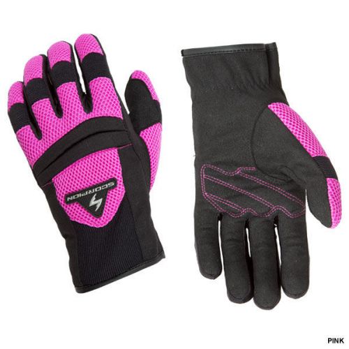 Scorpion exo solstice womens gloves pink xs
