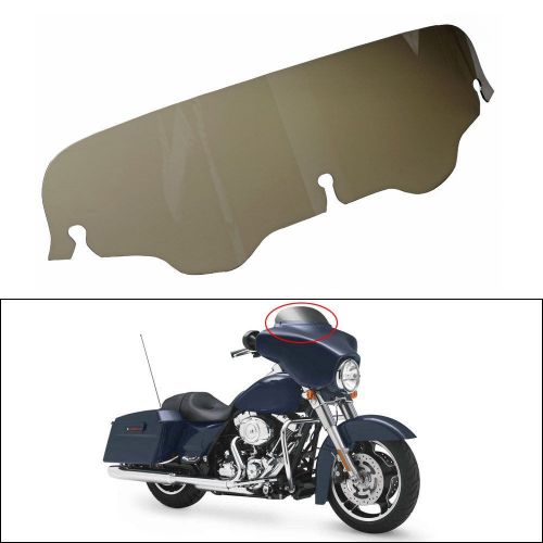 For harley electra street glide touring 4" light smoke windshield windscreen