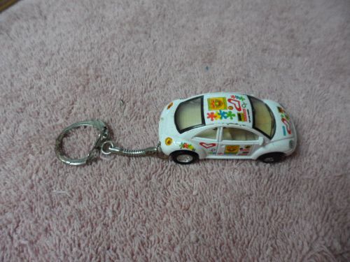 Vw beetle "love" keychain