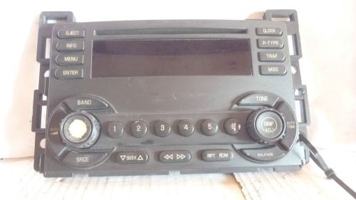 04 05 06 chevrolet malibu radio cd face plate replacement 15793374 oem