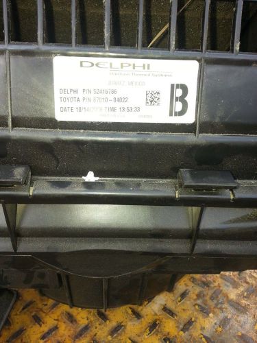 05 06 07 08 09 10 11 12 toyota tacoma ac evaporator heater assembly