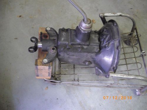 1939 mercury gearbox w/shifter and yoke - orig. open drive - readyto install