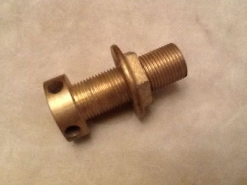 Old boat brass 5/8" gas tank vent~classic wood boat~century chris craft~others