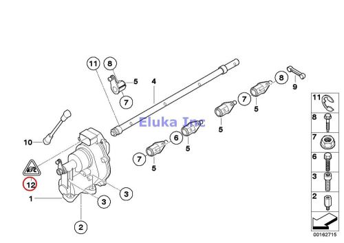 2 x bmw genuine diverse plugs and connectors fuel injection socket housing 9-pol