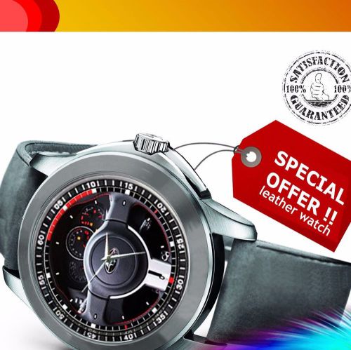 Hot item subaru brz steeringwheel wristwatches