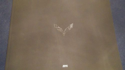 2015 chevrolet chevy corvette stingray coupe convertible z06 brochure new