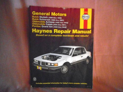 Haynes general motors repair manual - 38025