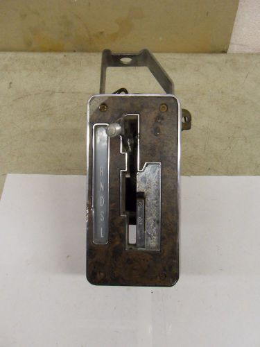 Original pontiac gto, olds, chevy center console hurst dual gate shifter