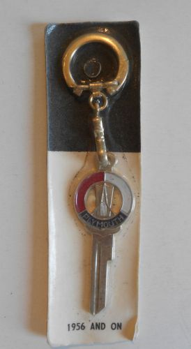 Vintage plymlouth blank key fits years 1965 and on new in package