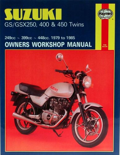 Haynes m736 repair manual for suzuki gs250 &amp; gs450 twins