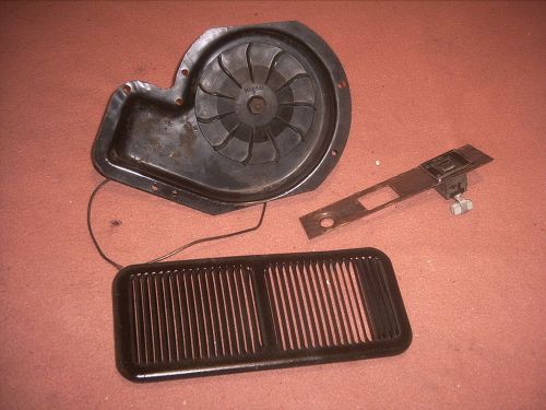 69 70 1969-70 camaro chevelle nova rear defog w/switch &amp; camaro trim plate