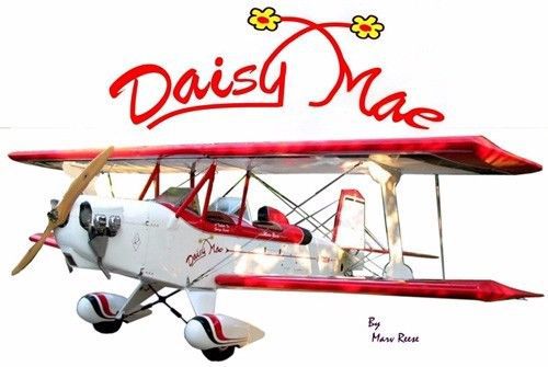 Sport aircraft ,plans daisy mae biplane cr 80mph-21 pages 24&#034;x18&#034; 1 50&#034;x18&#034; #11