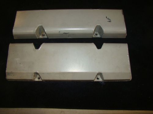 Sb chevy nascar style sheetmetal valve covers w/o oilers perfect