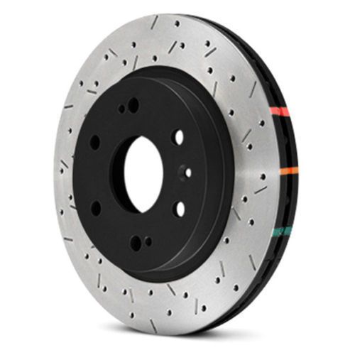 Dba (42029blkxs) 4000 series drilled and slotted disc brake rotor, rear