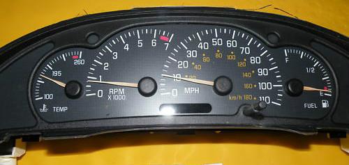 00 01 02 03 04 05 pontiac sunfire chevy cavalier speedometer, 50k mileage