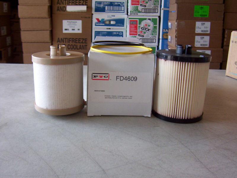 2008-2010 6.4 liter powerstroke fd4609 / fd4617  fuel filters (3)