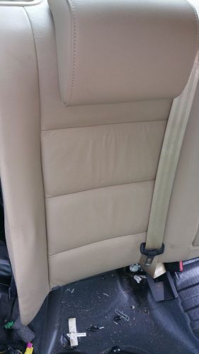Audi a4 b7 sedan -  rear seat back upper beige, arm rest, center belt oem