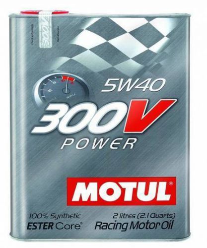 Motul 300v power 5w40 racing engine oil (2 liter can)