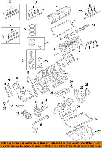 Ford oem-engine crankshaft crank seal at4z6701a