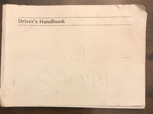 2000 jaguar s-type owner manual