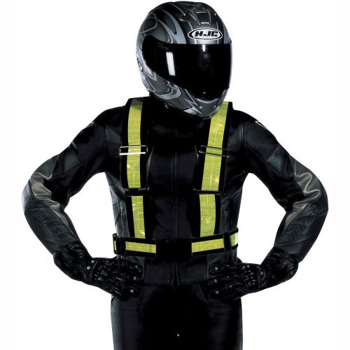 Motorcycle oxford high visibility h-belt and braces uk seller