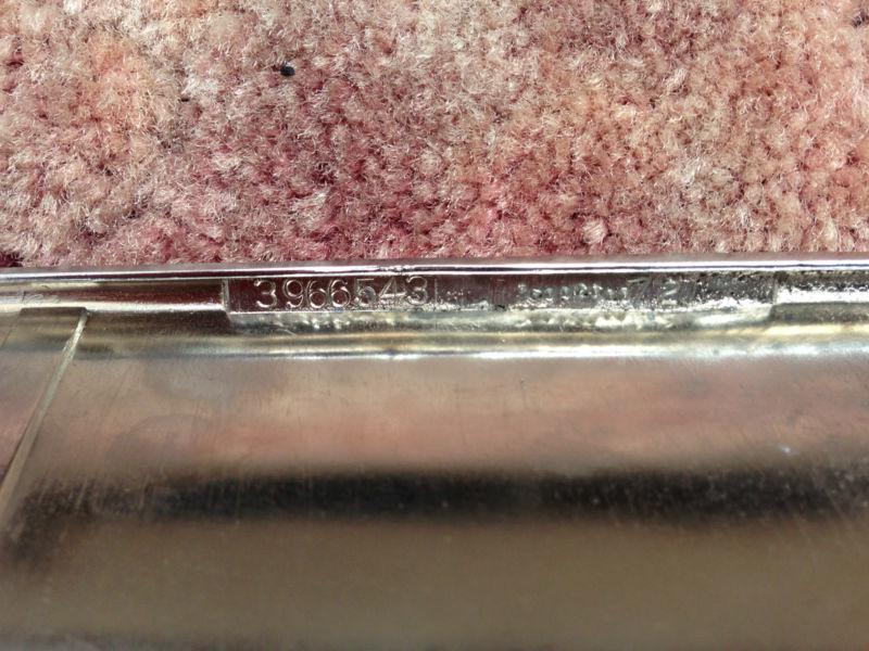 1970-72 CORVETTE ORIGINAL 3966543L EXHAUST BEZEL, US $49.99, image 5