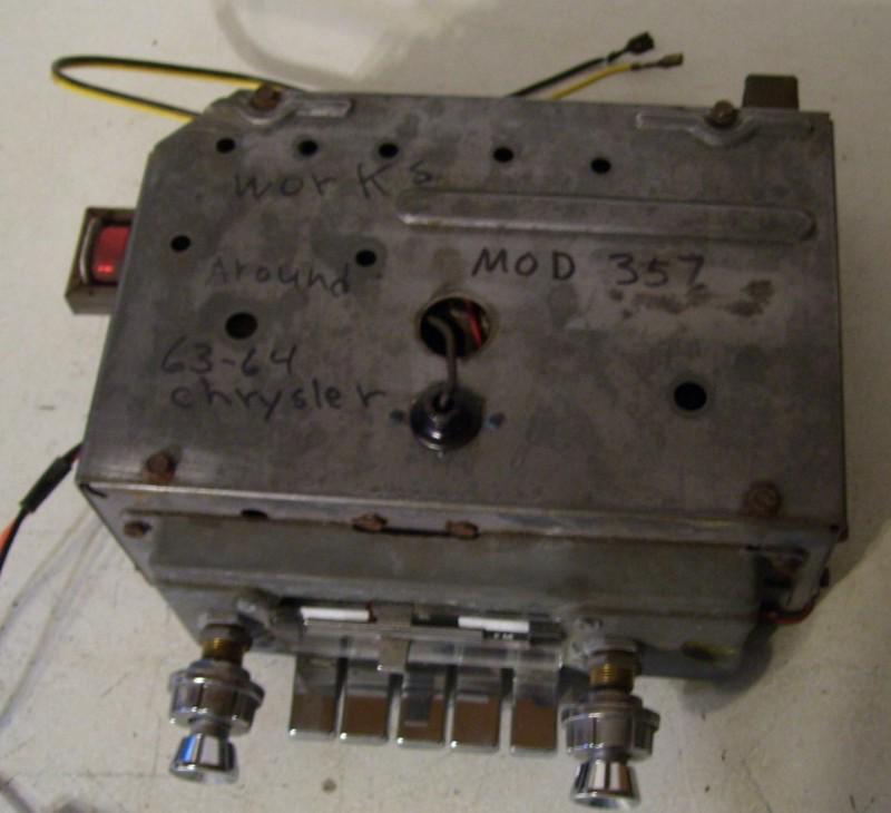 64 1964 Chrysler AM FM radio Good Working Mopar Crown Lebaron 63 Plymouth Dodge, US $249.00, image 2
