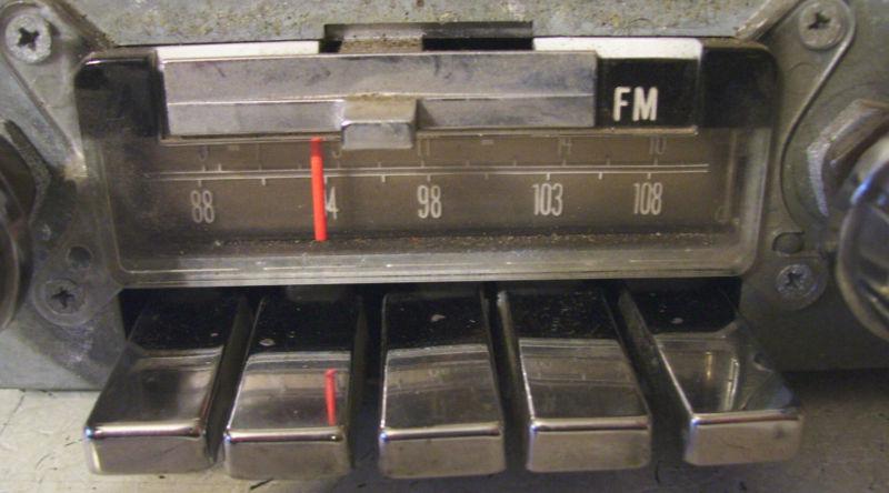 64 1964 Chrysler AM FM radio Good Working Mopar Crown Lebaron 63 Plymouth Dodge, US $249.00, image 4