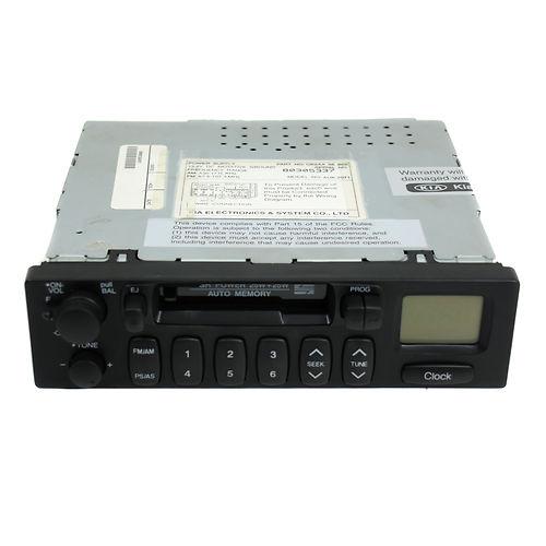 Am/fm radio cassette player 0k2aa-66-86x fits kia rio sephia spectra sportage