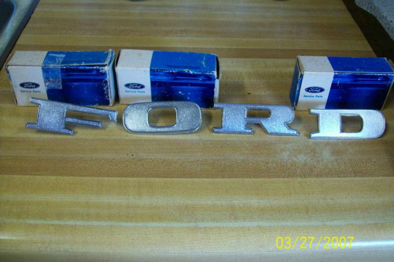 Ford pickup emblems oem