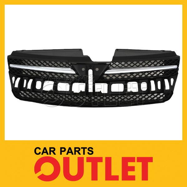 04-05 toyota sienna front grille chrome trim grill ce/le replacement new