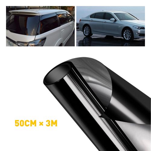 VLT 15% 20" x 10FT For Office Car Home Glass Uncut Window Roll Tint Film Dark, US $11.99, image 5