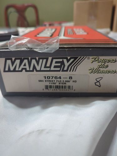 Manley 10764-8 2.00" small block chevy street flo intake valves set of 8